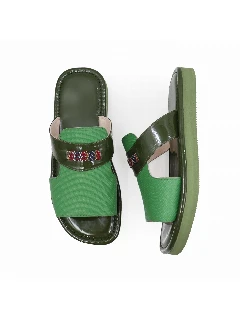 حذاء شرقي أخضر 2